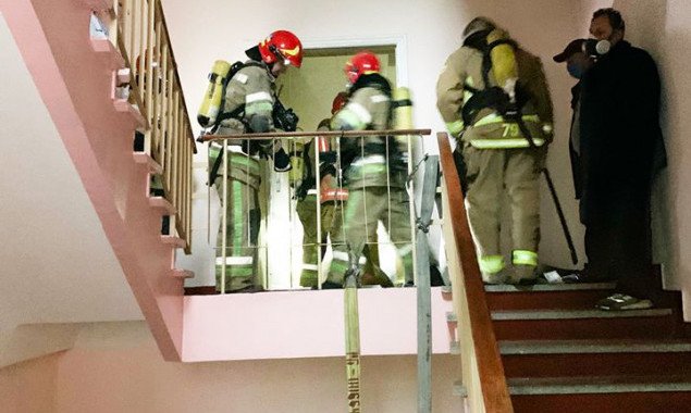 В столичной Александровской больнице произошел пожар в результате поджога - главврач (фото)