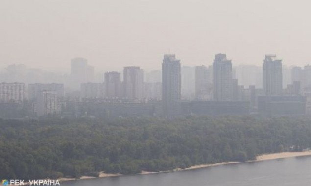 В Киеве наблюдается высокий уровень загрязнения воздуха
