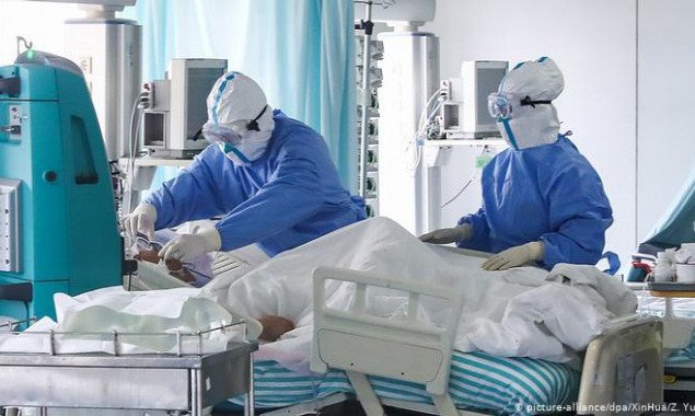 В киевских больницах в тяжелом состоянии находятся 40 пациентов с коронавирусной болезнью