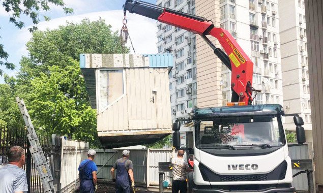 В Киеве за два дня демонтировали 27 незаконных временных сооружения
