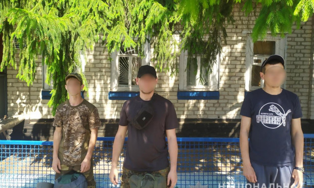 В Зоне отчуждения полицейские задержали трех нарушителей-экстремалов (фото)