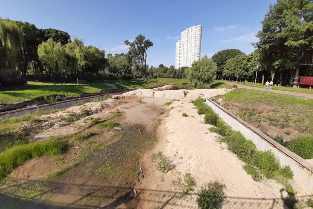 Стоимость расчистки озера в парке “Отрадный” подскочила до 75,5 млн гривен