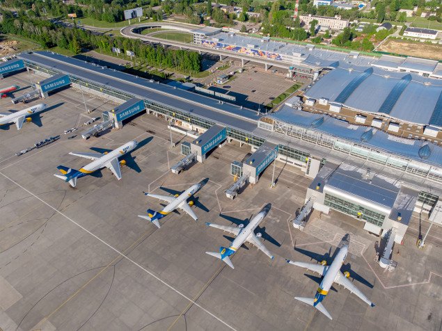 В июне аэропорт “Борисполь” обслужил на 96,8% меньше пассажиров, чем годом ранее