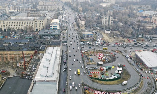 Завтра, 17 июля, в Киеве на все выходные ограничат движение на Шулявском путепроводе