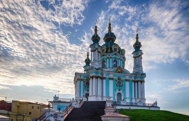 Очередная реставрация в Андреевской церкви обойдется в 5,5 млн гривен