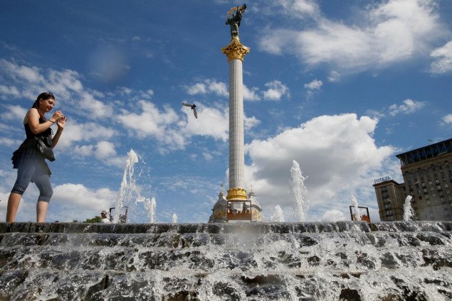 В Киеве среднемесячная температура августа превысила норму почти на 3 градуса