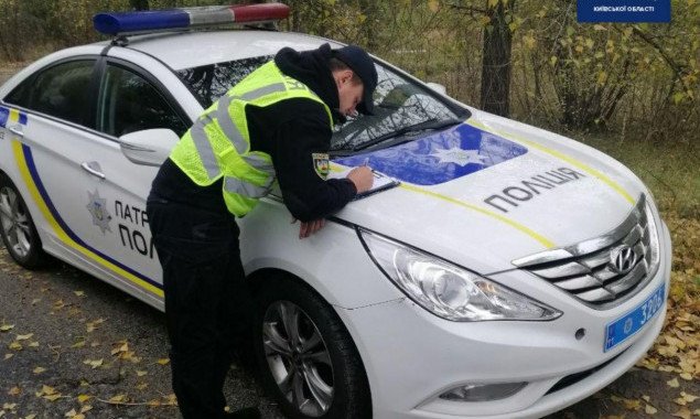 Патрульные начали ежегодную проверку автомобильных дорог Киевщины