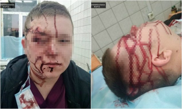 В киевской больнице №17 пациент избил врача стулом (фото)