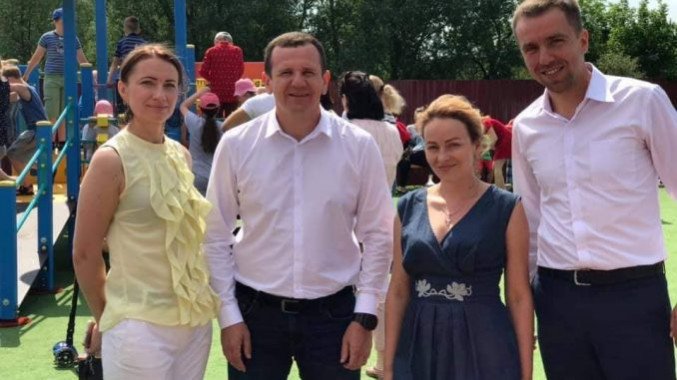 На Васильківщині за сприяння команди “Європейської Солідарності” відкривають садочки, майданчики, парки