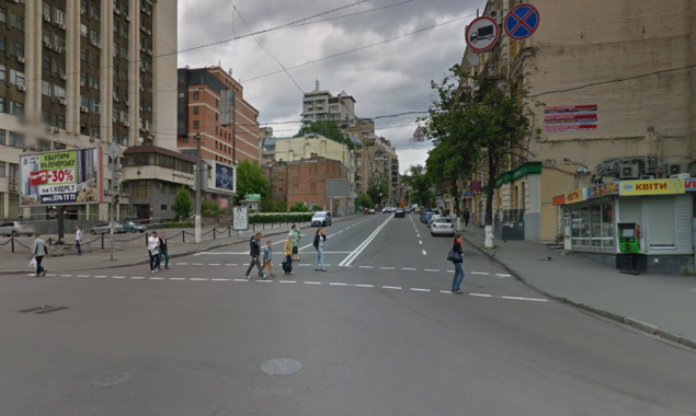 Движение по улице Бульварно-Кудрявской в Киеве будут ограничивать до конца октября (схема)