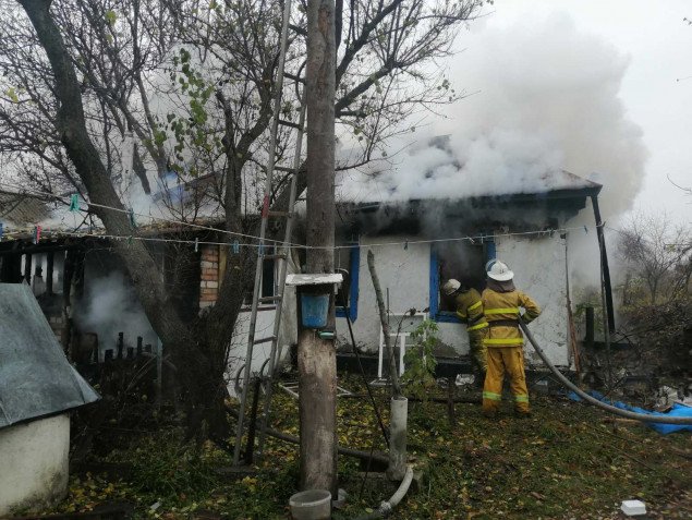 В Бориспольском районе в пожаре погибли два человека