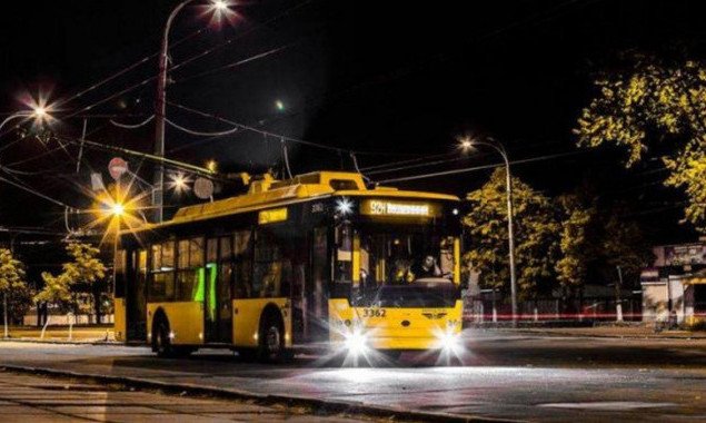 В ночь на завтра, 30 декабря, ряд столичных троллейбусов изменят режим работы и маршруты