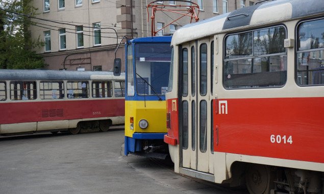 В ночь на завтра, 8 декабря, два киевских трамвая будут работать в сокращенном режиме
