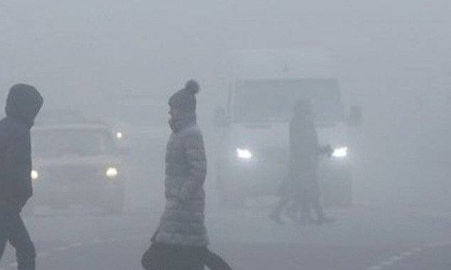 Завтра, 18 декабря, в Киеве ожидается туман