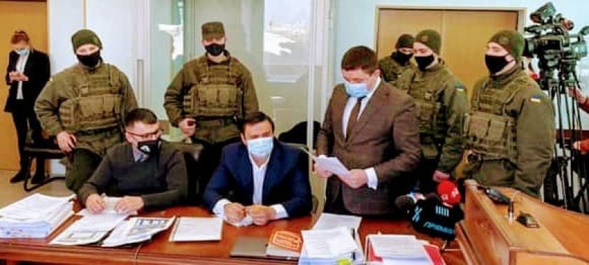 Суд оставил экс-главу “Укрбуда” Микитася, подозреваемого в организации похищения адвоката, под стражей (фото, видео)