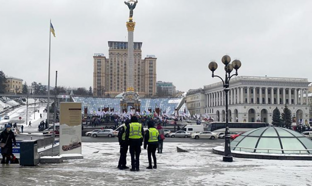 Протесты предпринимателей возобновились в центре Киева (фото, видео)