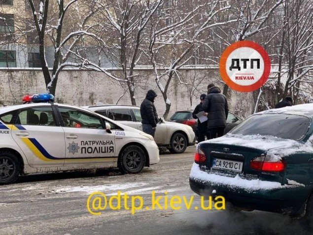 На улице Антоновича в центре Киева столкнулись сразу 9 автомобилей (фото)