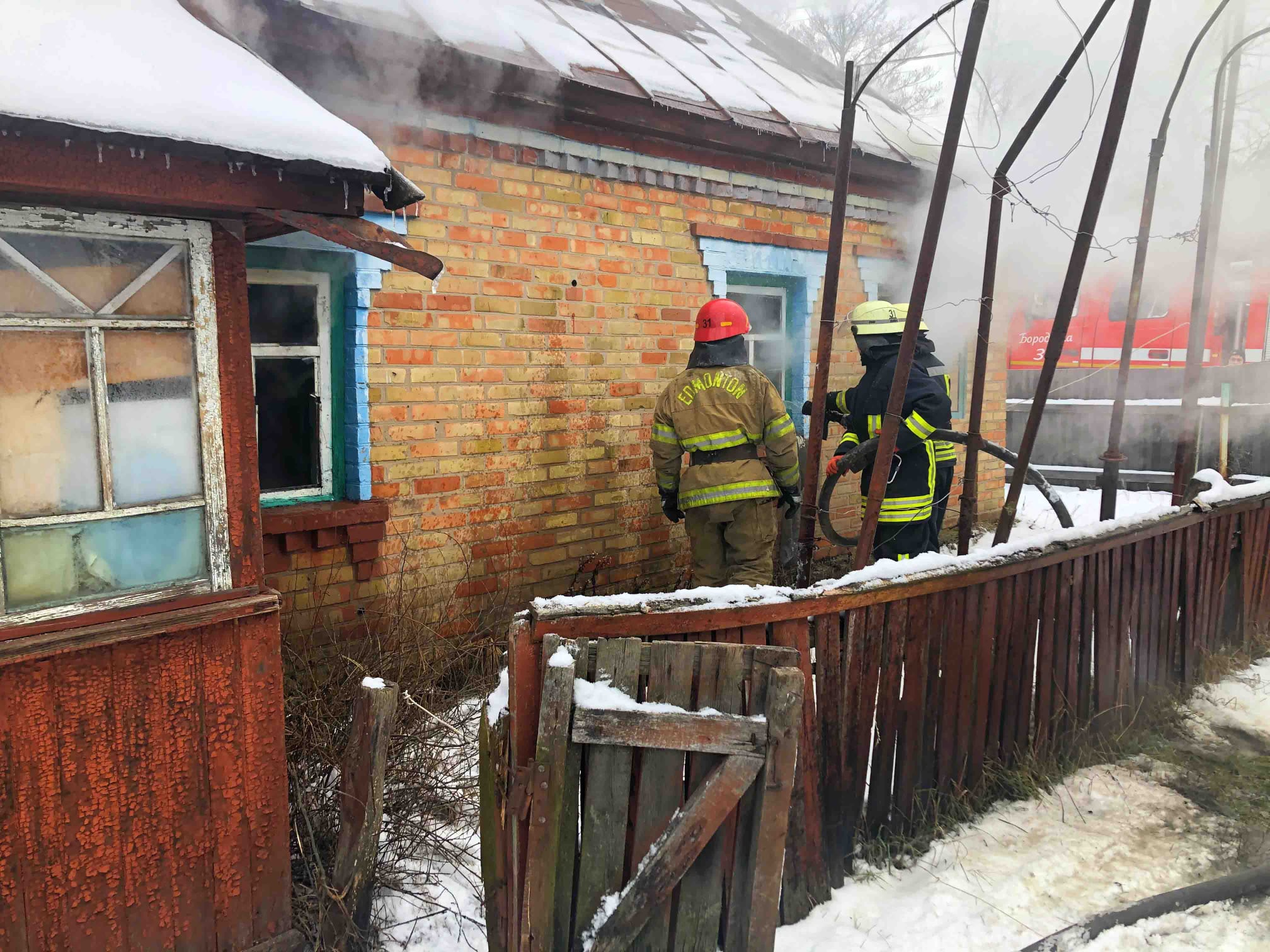 В Бородянском районе в результате пожара в частном доме погиб пожилой .