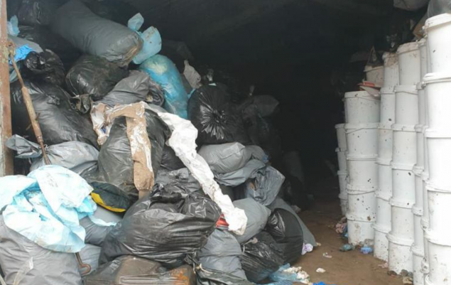 Нацполиция обнаружила несанкционированные свалки эпидемически опасных медицинских отходов (фото, видео)