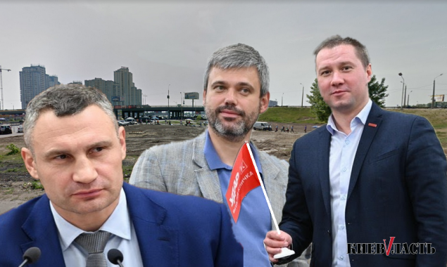 Оленич придумал, как без решения Киевсовета отдать сквер под строительство ТРЦ