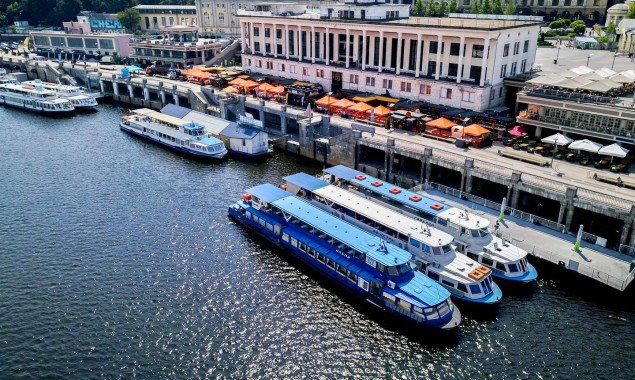Речной вокзал в Киеве начинает работать завтра, 1 мая