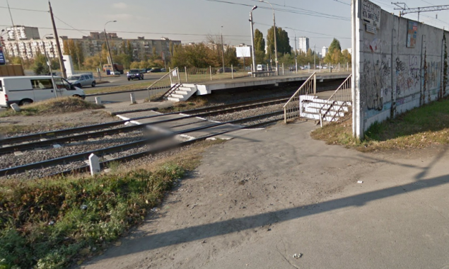 Возле железнодорожной платформы “Киевская Русановка” планируют обустроить безопасный переход