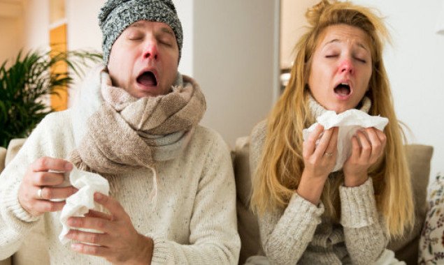 Заболеваемость гриппом и ОРВИ в Киеве увеличилась за неделю на 12%