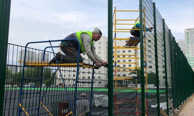“Статус Групп” на 90% закончил строительство стадиона на Бориспольской