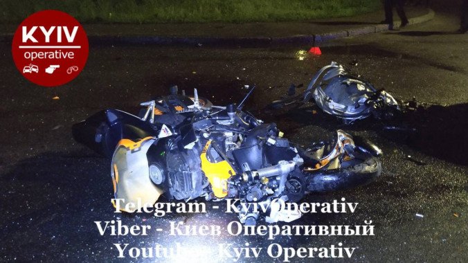 На Столичном шоссе мотоциклист погиб в результате столкновения с автомобилем (фото)