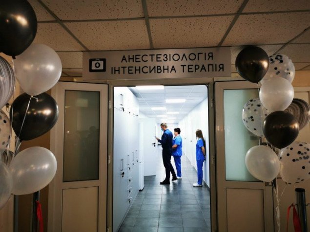 “Киевгорстрой” помог обновить реанимацию в клинике “Медбуд”