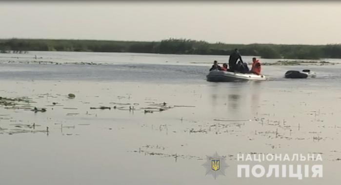 На Киевском море нашли рыбака, которого отнесло на 10 км от берега (видео)