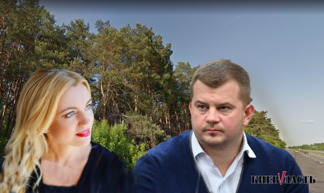 Жене депутата Киевсовета отдали под застройку почти 4 га бывшего леса