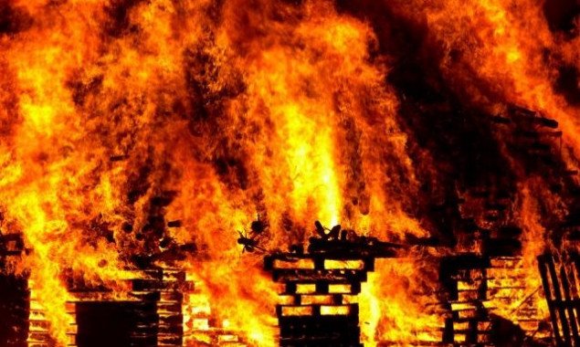 В Белоцерковском районе Киевщины пожар уничтожил две тысяч кур (видео)