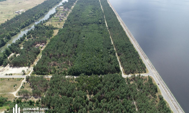 ГБР предотвратило вывод в частную собственность земель лесного фонда стоимостью 100 млн гривен (фото, видео)