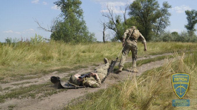 Резервісти й добровольці  навчалися обороняти Київ