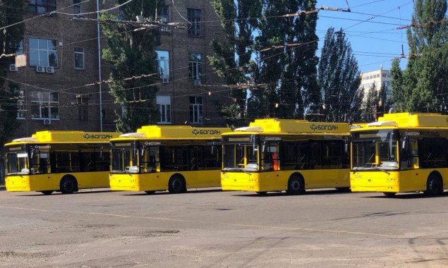 До 10 сентября три столичных троллейбуса будут курсировать по измененным маршрутам (схемы) 