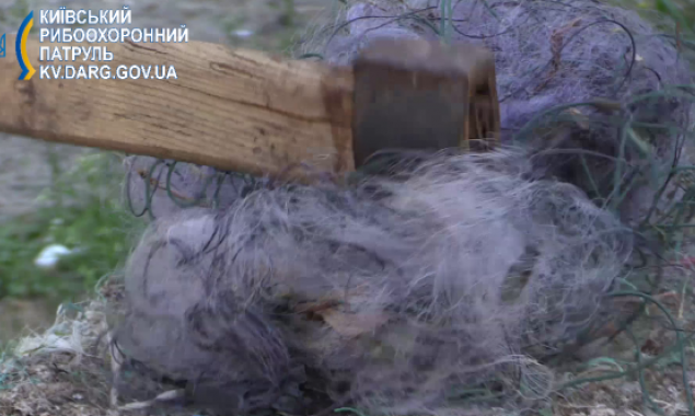 Более полутора километров сетей уничтожили на Киевщине (видео)