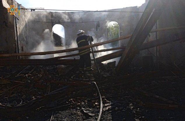 На Киевщине сегодня утром сгорела церковь Иоанна Богослова (фото, видео)
