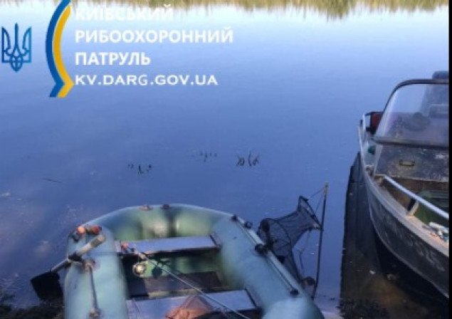 Киевский рыбоохранный патруль за четыре дня выявил 16 нарушителей (фото)