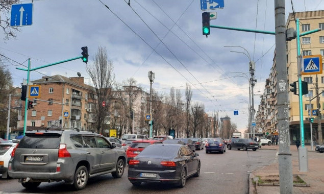 В центре Киева замечены неполадки в работе светофоров, - журналист