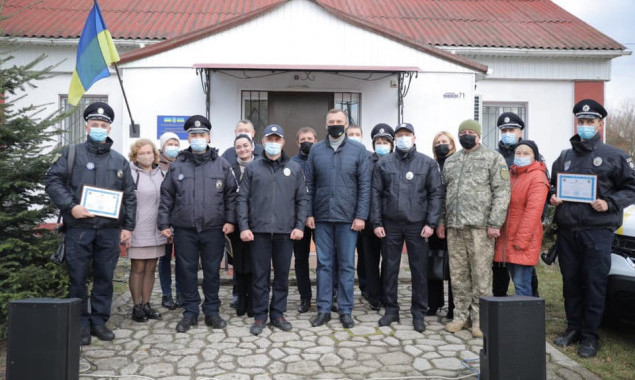Еще одна полицейская станция открылась на Киевщине (фото)