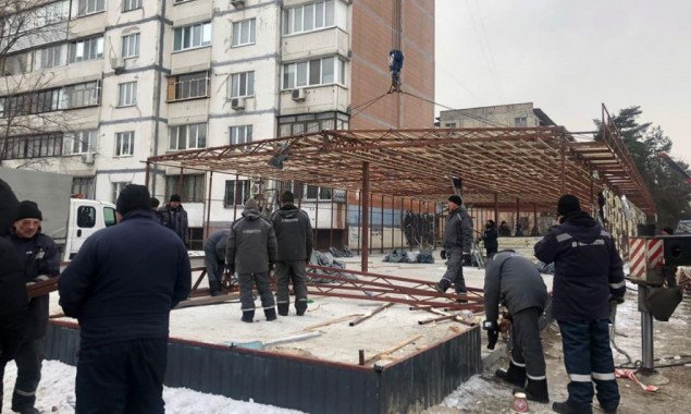 “Царь-МАФ” на ул. Миропольской, 29-А могли демонтировать для отмывания денег из столичного бюджета