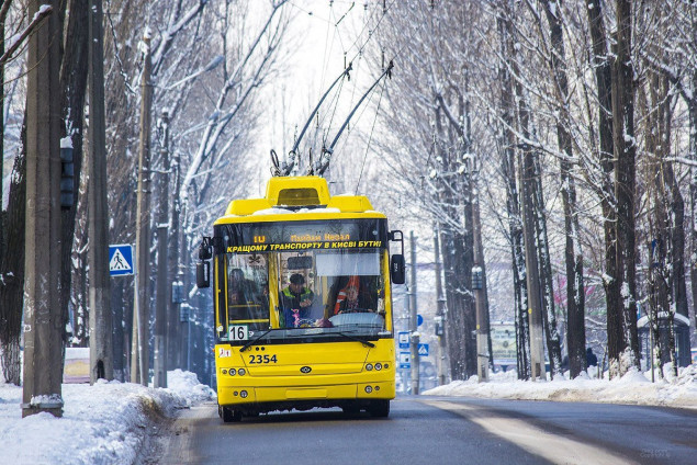 В ночь на 20 января будут изменены маршруты столичных троллейбусов №№ 42, 43 и 91Н