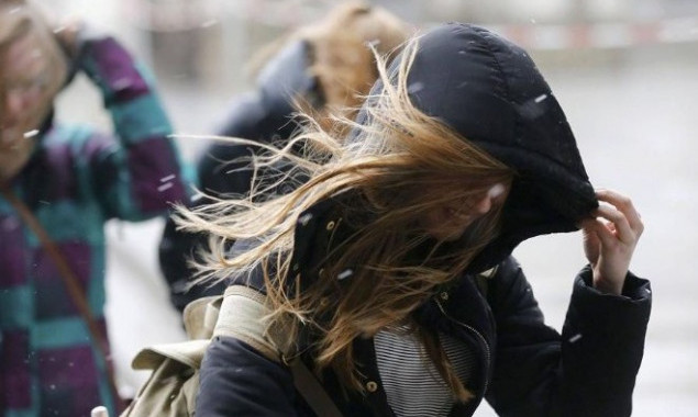 Киевлян предупреждают о сильных порывах ветра в пятницу, 21 января