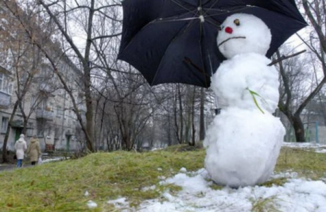 Новый год в Киеве начался с температурных рекордов