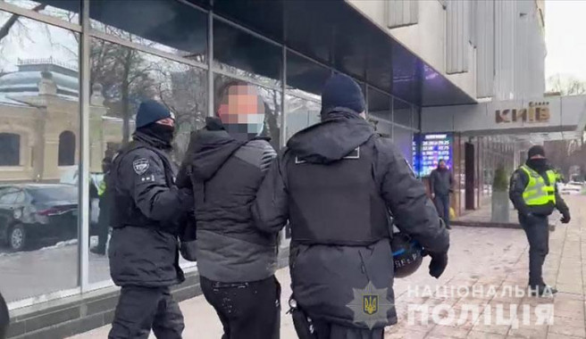На двух участников акции в центре Киева полиция составила админпротоколы
