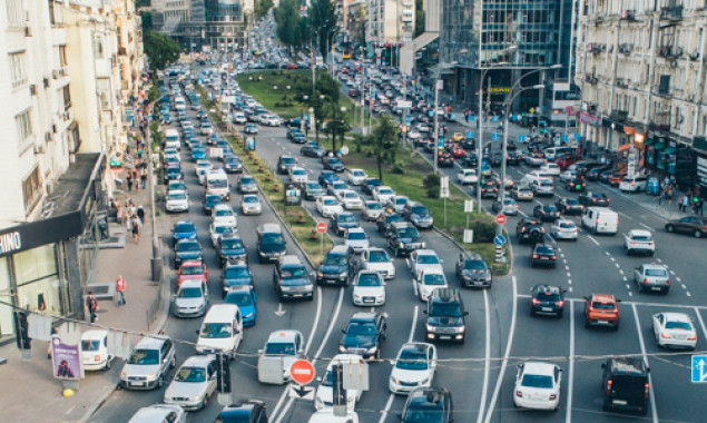 Киев занял третье место в мире по автомобильным пробкам