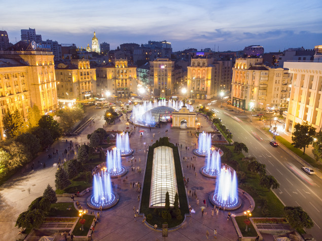 “Киевводфонд” выбрал подрядчика для обслуживания фонтанов в центре Киева и на Русановке