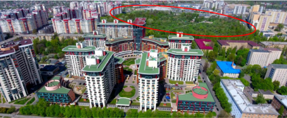 Киевляне просят уберечь от застройки участок в Голосеевском районе и создать там парк