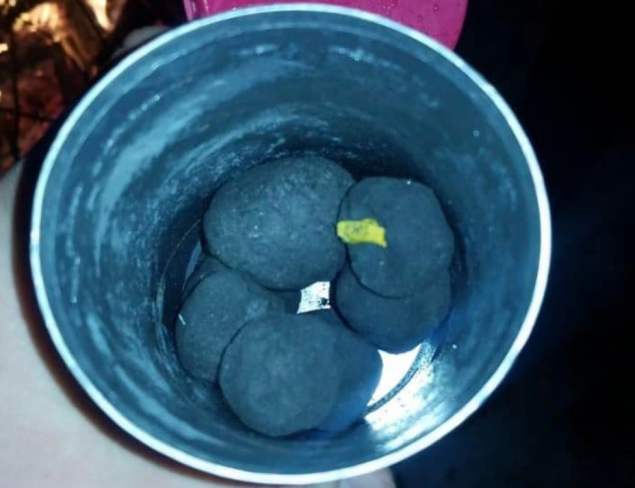 В столице организаторы канала сбыта наркотиков маскировали свой “товар” под камни (фото)